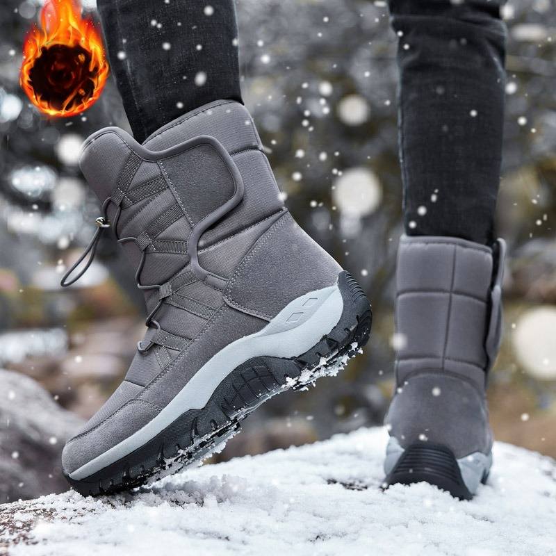 Hiking Boot Waterproof - MAIJIAKA Brand Men's Winter Shoes Non-slip