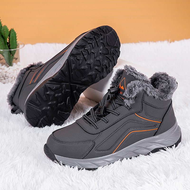 Hiking Boot Waterproof - ELUVA Men Thermal Snow Boots Waterproof