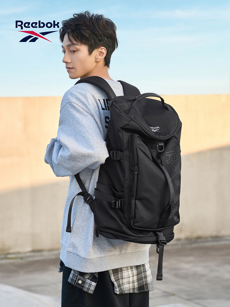 Men Shoes Reebok - REEBOK Large Capacity Convertible Travel Backpack
