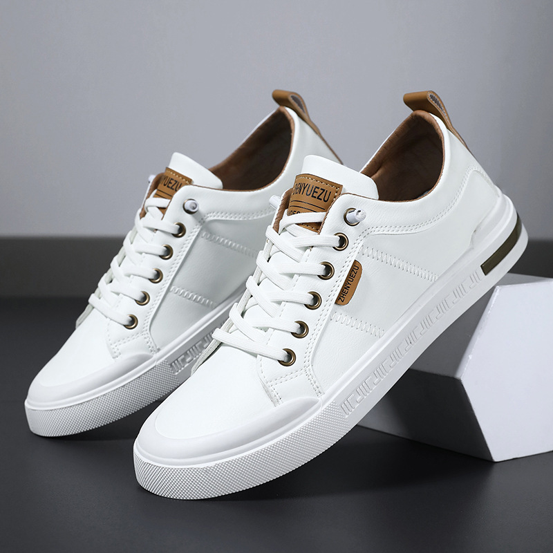 Men'S Shoes Hey Dude - New trendy and versatile leather board