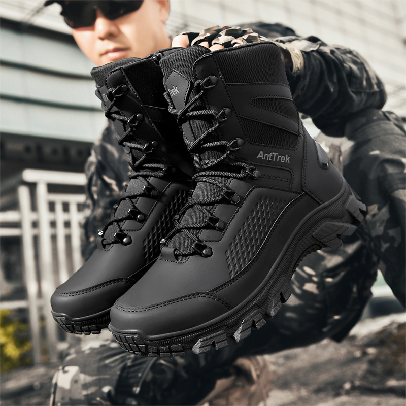 Hiking Boot Waterproof - Men's Wild Training Boots Four Seasons