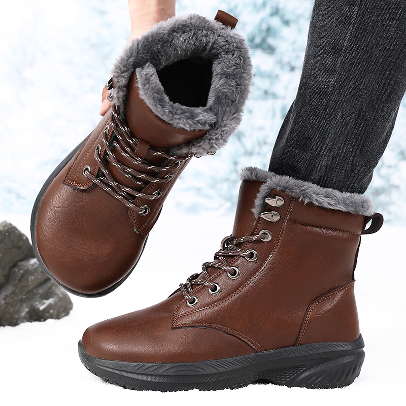 Men Winter Snow Boots for Wate - огляд і ціна Hiking Boot Waterproof
