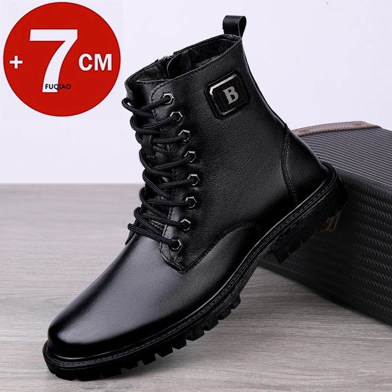 Men's Genuine Leather Elevator - огляд і ціна Men'S Shoes Hey Dude