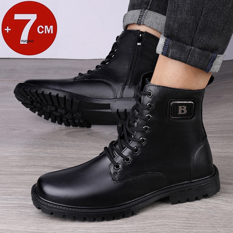 Men's Genuine Leather Elevator - огляд і ціна Men'S Shoes Hey Dude