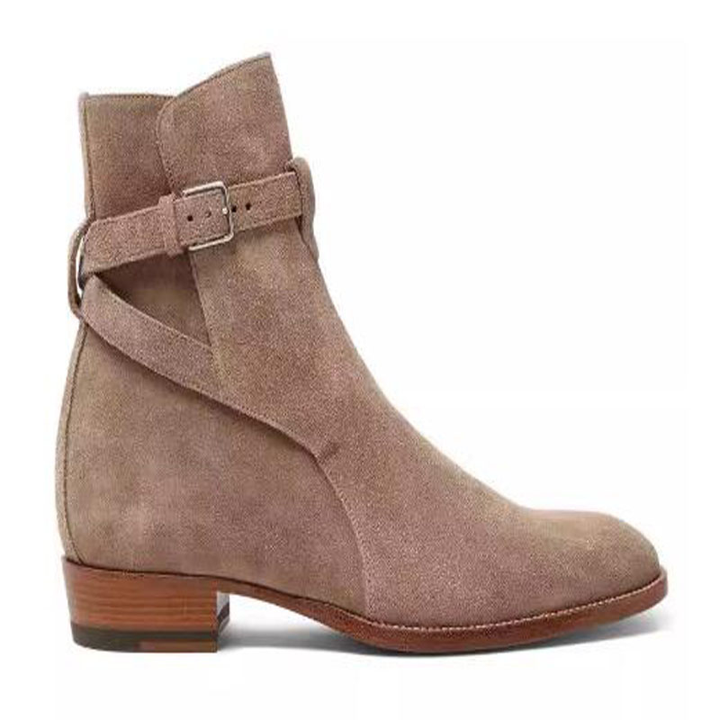 British Style Khaki Camel Fros - огляд і ціна Men Shoes Size 46