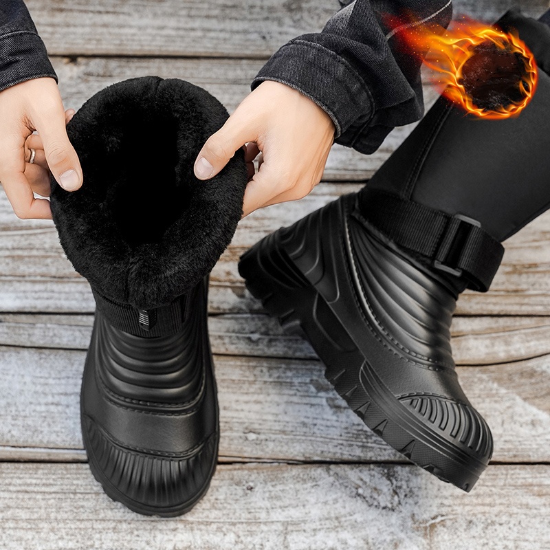 Men's New Snow Boots for Autum - огляд і ціна Hiking Boot Waterproof
