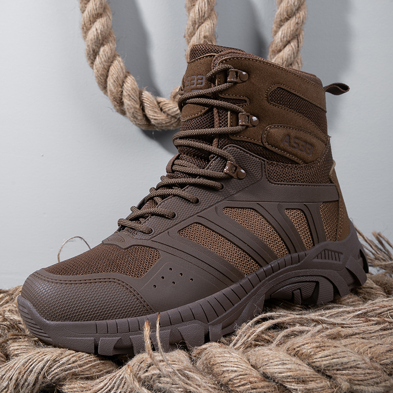 Men Tactical Boots Lace Up Des - огляд і ціна Hiking Boot Waterproof