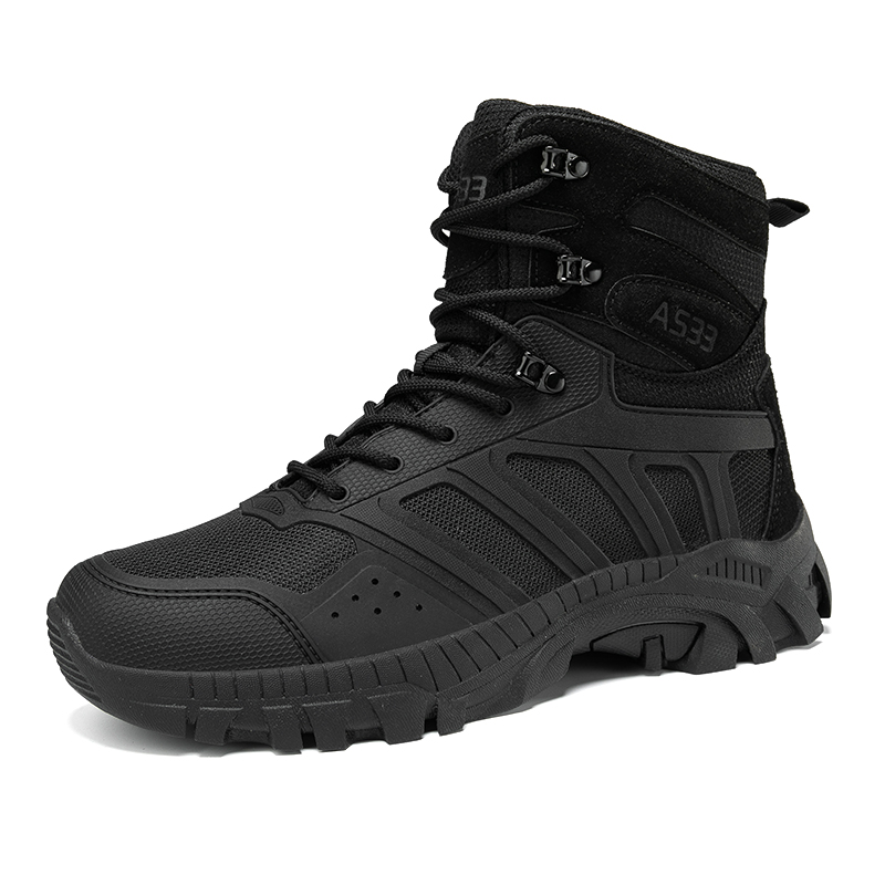 Men Tactical Boots Lace Up Des - огляд і ціна Hiking Boot Waterproof