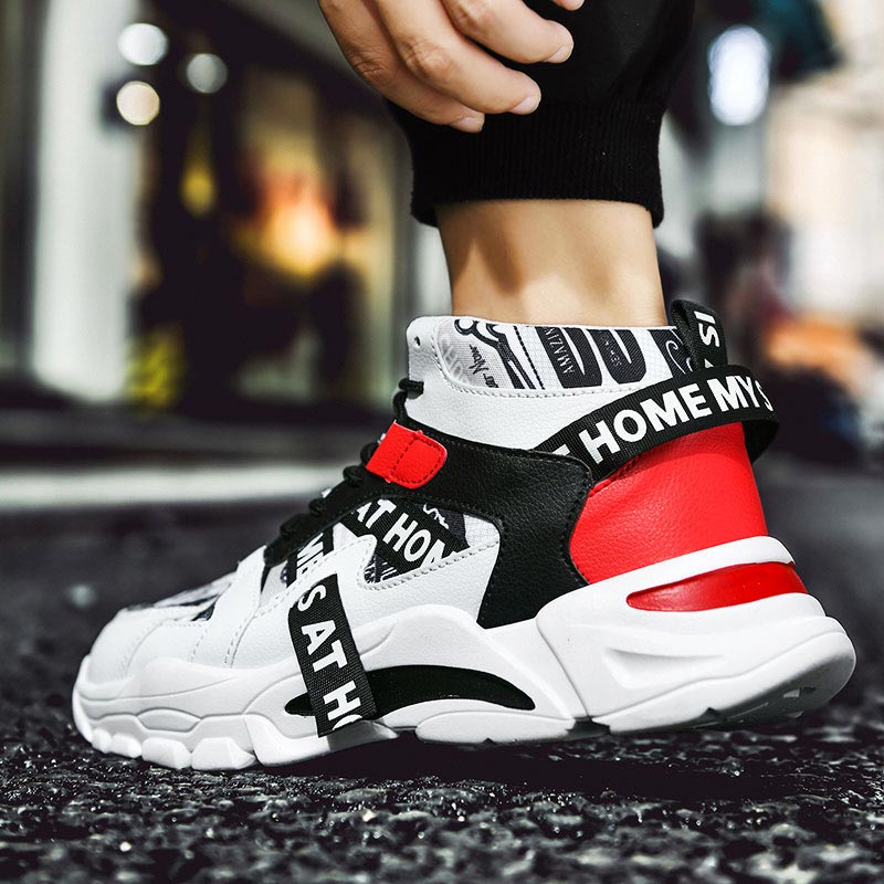 Large Size High Top Chunky Man - огляд і ціна Men Shoes Online Shopping