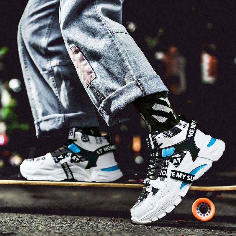 Large Size High Top Chunky Man - огляд і ціна Men Shoes Online Shopping