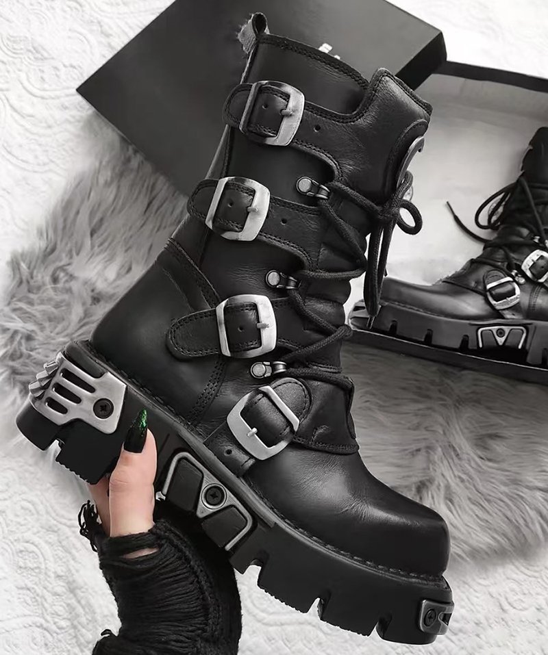 men luxury fashion punk gothic - огляд і ціна Men Shoes Type
