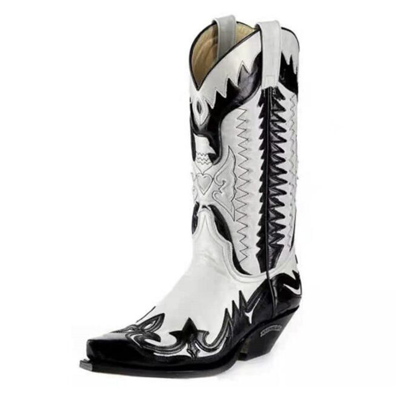 2027 Fashion New Men's Cowboy  - огляд і ціна Men Shoes Size 46