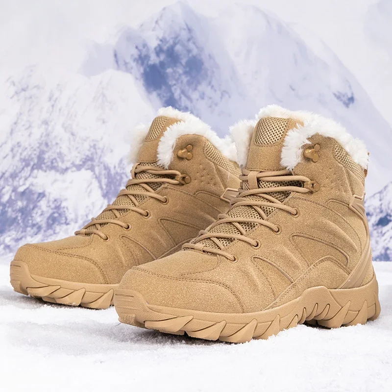 Men Winter Tactical Boots Lace - огляд і ціна Hiking Boot Waterproof