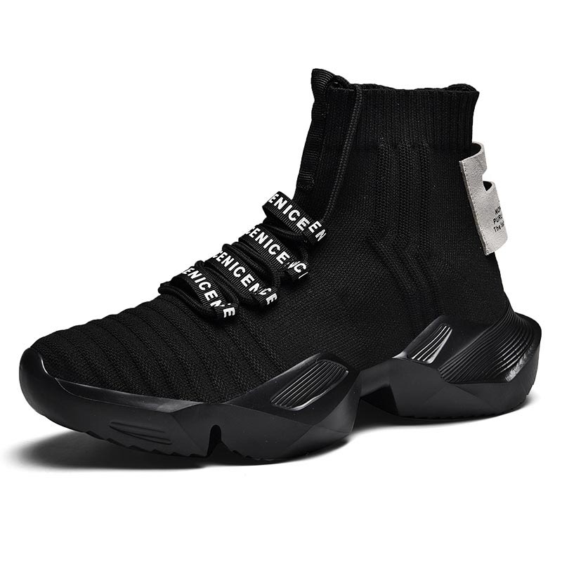 Plus Size High Top Massive Spo - огляд і ціна Men Shoes Online Shopping