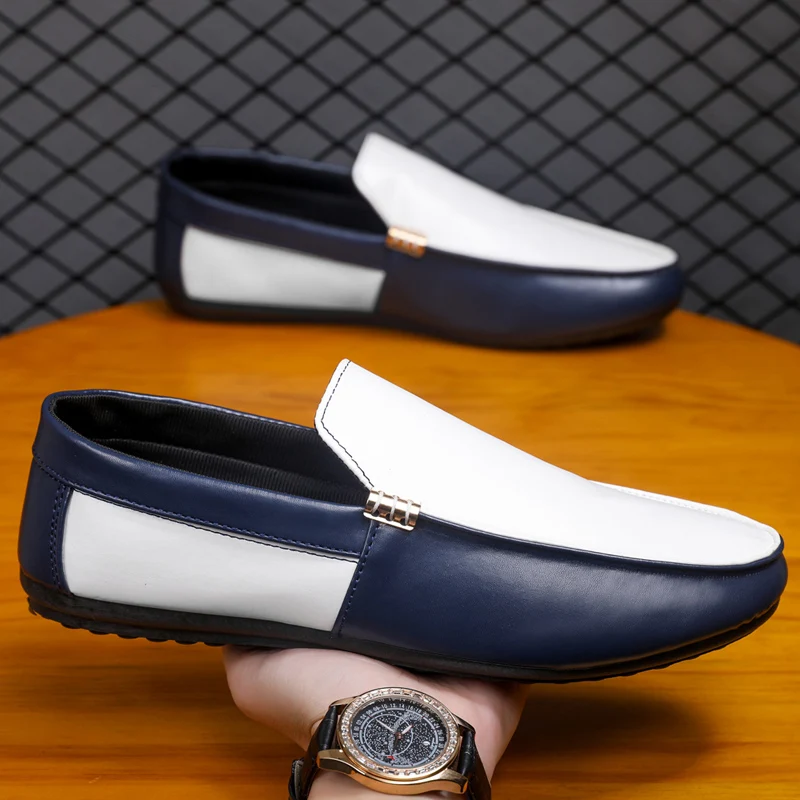 Fashion Leather Loafers For Me - огляд і ціна Men'S Shoes Hey Dude