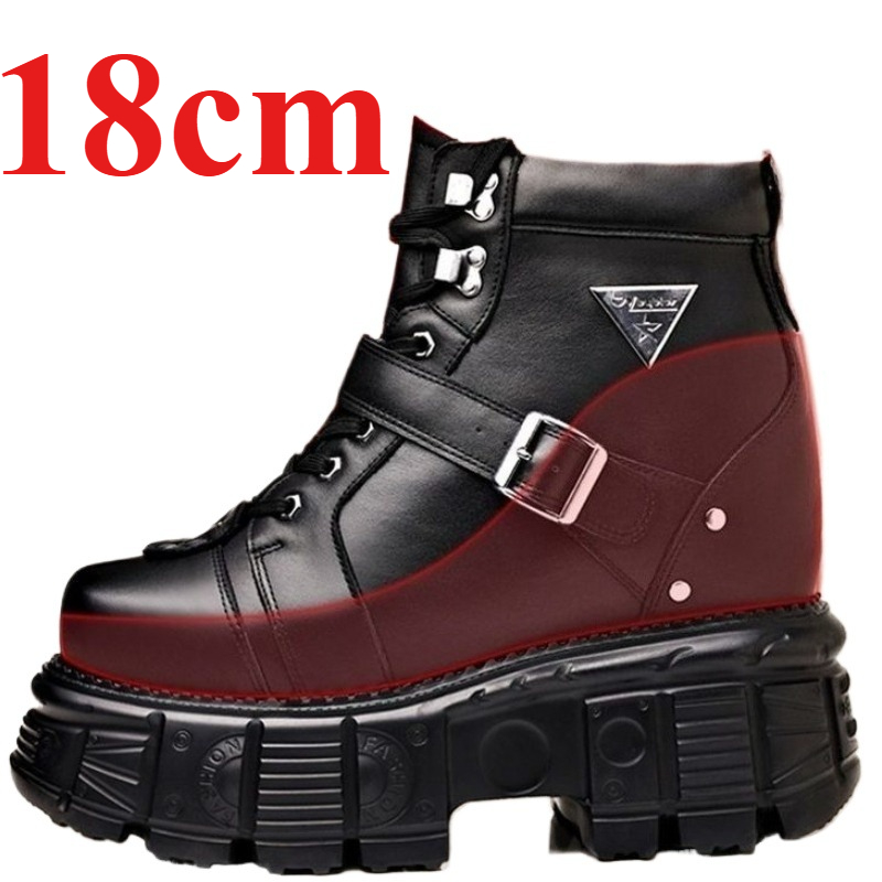 Genuine Leather Motorcycle Boo - огляд і ціна Men Shoes Type