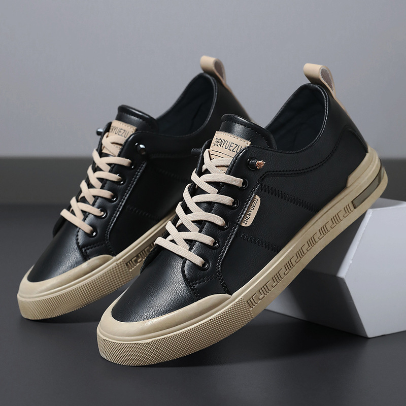 New trendy and versatile leath - огляд і ціна Men'S Shoes Hey Dude