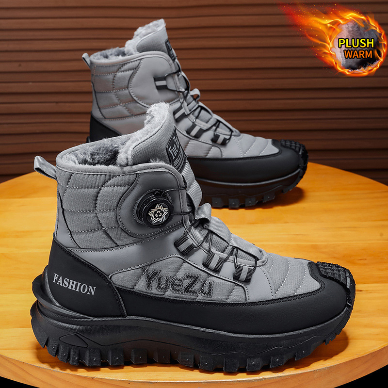 Big Size Men‘s Winter Snow Boo - огляд і ціна Hiking Boot Waterproof