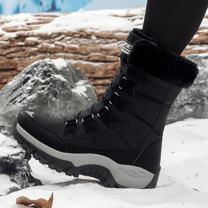 New Winter Women Boots High Qu - огляд і ціна Hiking Boot Waterproof
