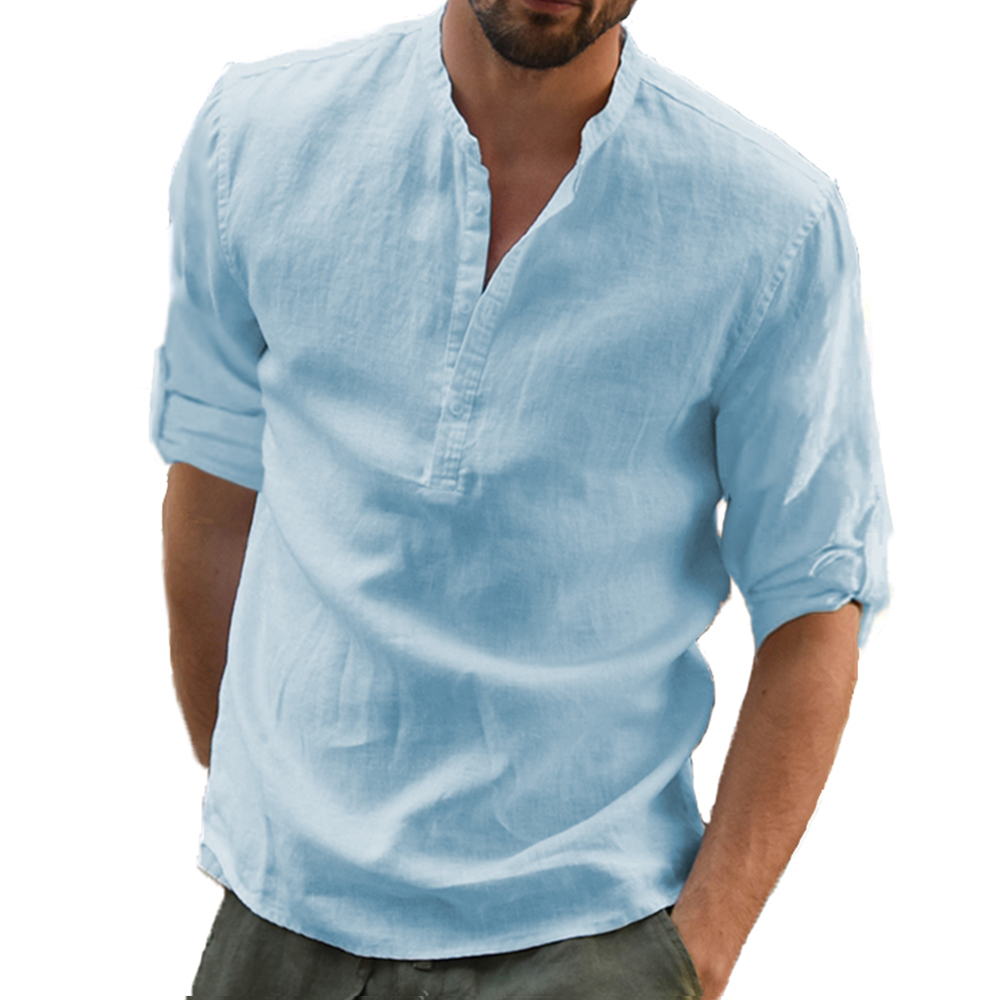 KB New Men's Casual Blouse Cot - огляд і ціна Men Shoes Zara