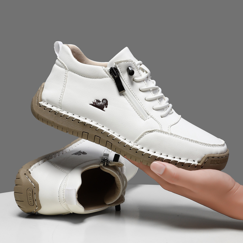 Women's Sneakers Handmade Leat - огляд і ціна Men Shoes Type