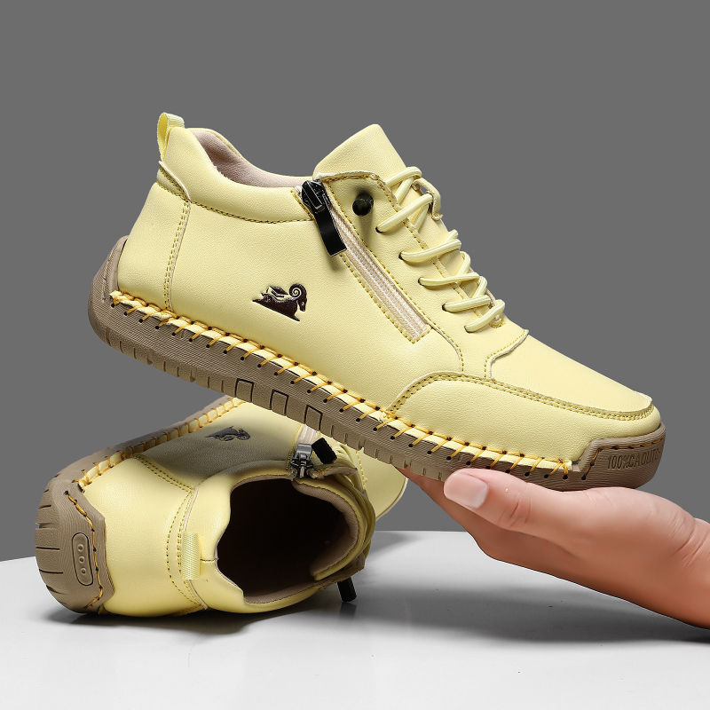 Women's Sneakers Handmade Leat - огляд і ціна Men Shoes Type