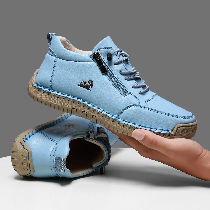 Women's Sneakers Handmade Leat - огляд і ціна Men Shoes Type